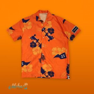 Houston Astros Orange Hawaiiain Shirt