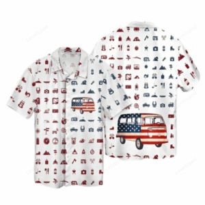 Camping Hawaiian Shirt