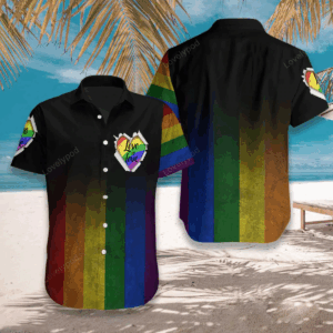 LGBT Aloha Hawaiian Shirts For Summer