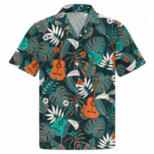 Guitar Hawaiian Shirt, Hawaiian Shirts For Men