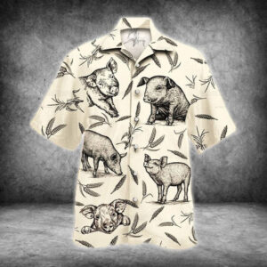 Pig Hawaiian Shirt