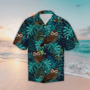 Owl Hawaiian Shirt, Aloha Hawaiian Shirts