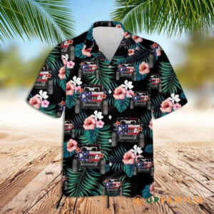 Jee Hawaiian Shirt American Flag 4th Of July Hawaiian Shirt