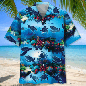 Turtle Ocean Hawaiian Shirt