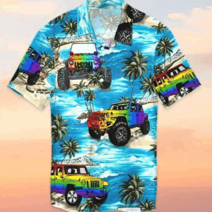 Beach Shirt Hawaii Shirt Jee Car Lgbt Beach