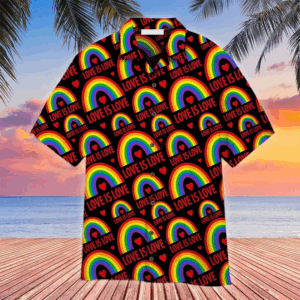 LGBT Aloha Hawaiian Shirts For Summer