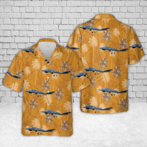 US Air Force F-117A F-117 Nighthawk (Stealth Fighter) “40 Years of Owning the Night” Hawaiian Shirt