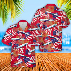 Delta Boeing 737-900ER (739) 4th Of July Hawaiian Shirt