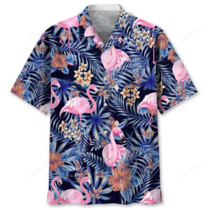 Flamingo Tropical Hawaiian Shirt
