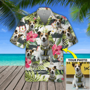 Seamless Flower Hawaiian Shirt