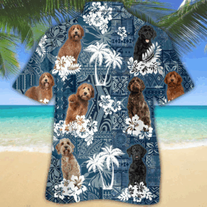 Summer Labradoodle Hawaiian Shirt