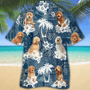 Goldendoodle Hawaiian Shirt