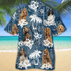 Hawaiian shirt vintage Flowers Aloha Shirt For Dog Lovers