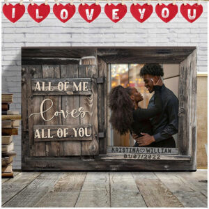 African American Custom Black Couple Photo Wall Art, Black Women Canvas Wall Art for Her