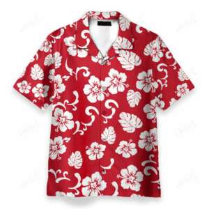 Hibiscus Hawaiian Shirt & Beach Short