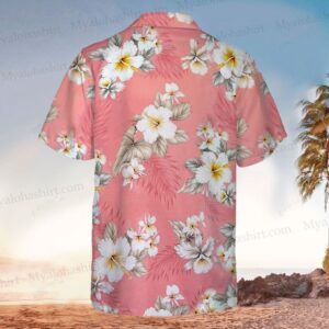 Hibiscus Joy Pink Hawaiian Shirt