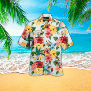 Hibiscus Hawaiian Shirt, Mens Hawaiian Shirt For Hibiscus Lover