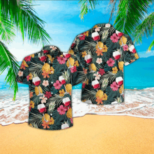 Hibiscus Hawaiian Shirt, Mens Hawaiian Shirt For Hibiscus Lover